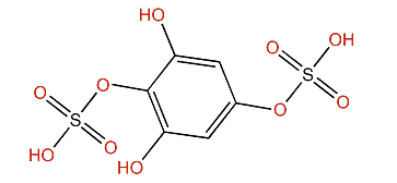 1,2,3,5-Tetrahydroxybenzene 2,5-disulfate ester